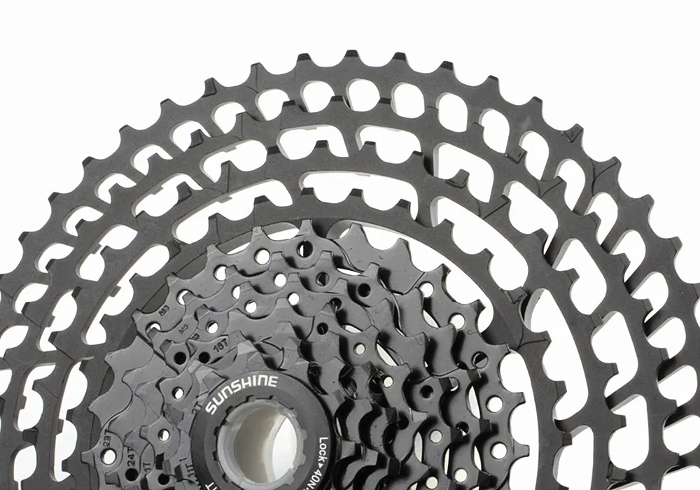 SUNSHNE MTB 11 скоростей 11-50 т кассета 365 г Сверхлегкий велосипед свободного хода 11 Т Запчасти для велосипеда горный для Shimano M9000 M8000 M7000