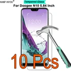 10 шт.лот Для Doogee N10 5,84 дюйма твердость 9H 2.5D ультратонкое закаленное стекло, Защитная пленка для экрана