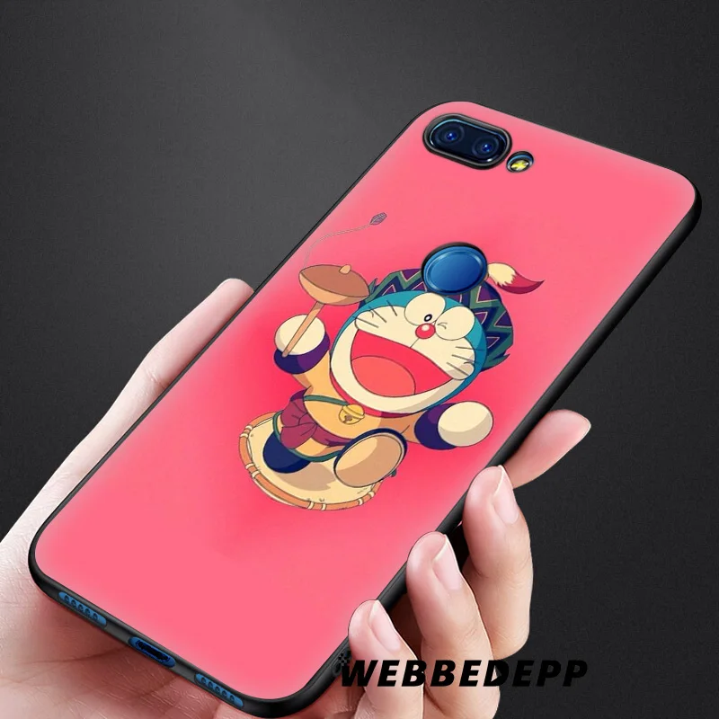 WEBBEDEPP Doraemon мультяшный Мягкий силиконовый чехол для Xiaomi Redmi Note 7 6 6A 5 4 4X 4A S2 Plus Pro Lite Go