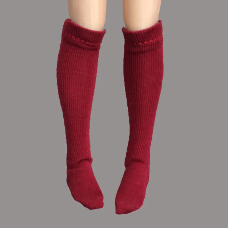 5pairs/lot Pure Color Stockings for Blythe Doll Middle Tube Sock For Barbie 1:6 Long Socks Momoko 1/6 Accessories | Игрушки и хобби