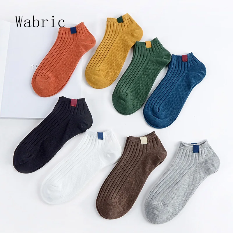 Тканевые носки для мужчин двойной массаж иглой винтажные хлопковые колледжа