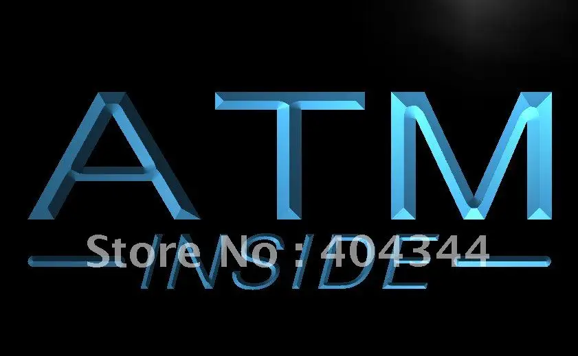 

LB565- ATM Inside Display Lure NEW LED Neon Light Sign