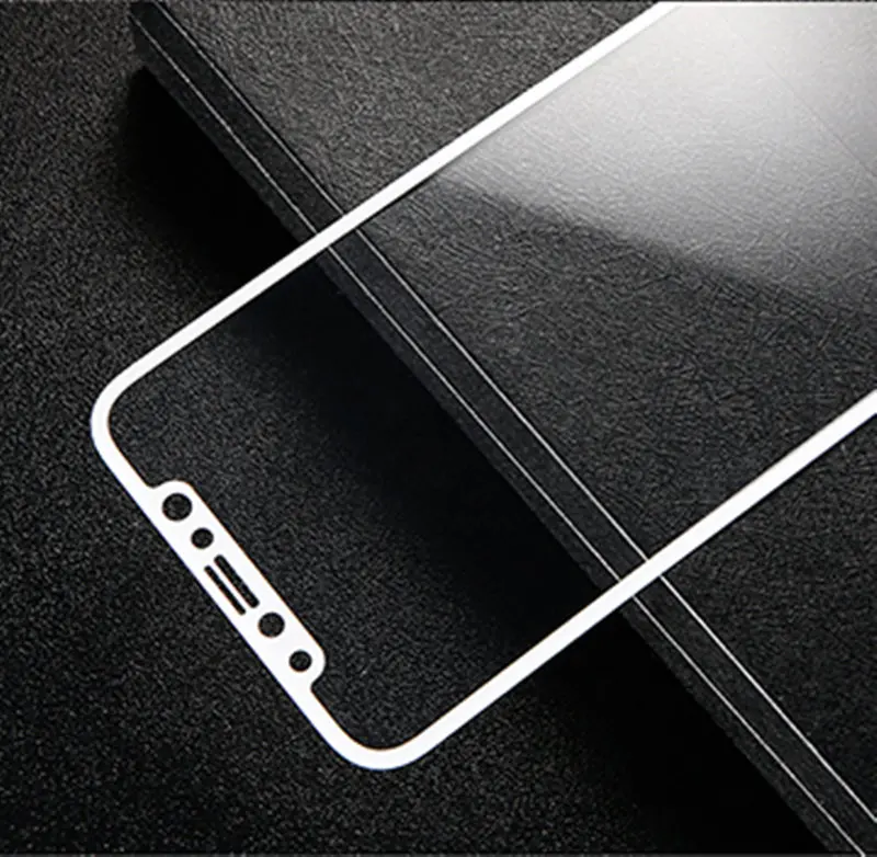 Baseus 3D 0,23 мм протектор экрана закаленное стекло для iPhone X Мягкий край Полное покрытие Закаленное стекло Защитная пленка для iPhone 10