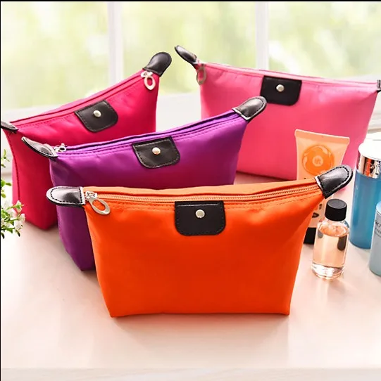 Дорожный водонепроницаемый кошелек на молнии для хранения косметичка