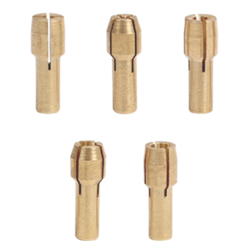 

10pcs Dropship Grinader Fitting Chuck Three Claw Copper Sandwich 0.5-3.2mm Electric Drill Chuck Collets Set