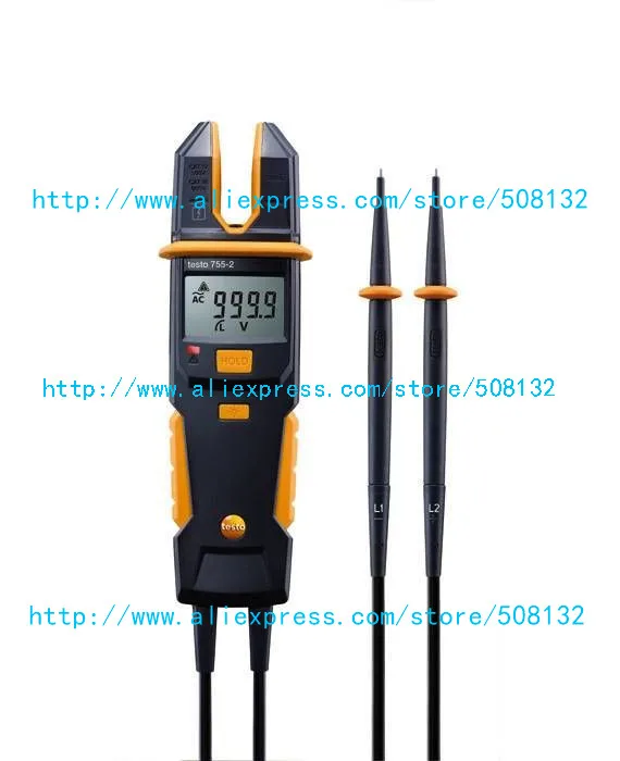 Testo 755 2 current/тестер напряжения 0590 7552 Новинка! Бесплатная доставка!|voltage tester|current voltage