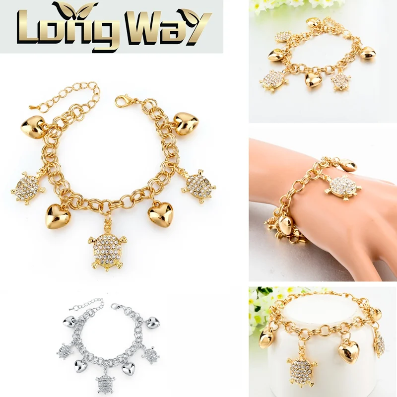 Многослойный браслет LongWay SBR160018 золотистый цвет|bracelet with crystals|bracelet pendantbracelet pendant |