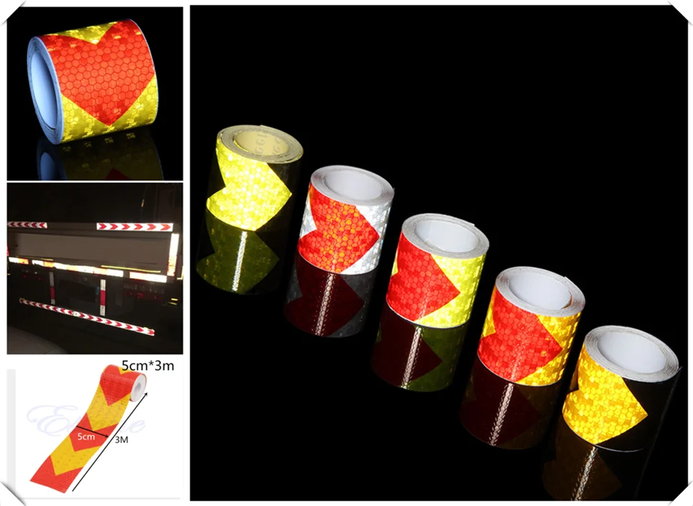 

Safety warning car SUV truck night driving reflective sticker for ACURA Legend CL MDX RL TL Integra RDX TSX RSX ILX EL CSX