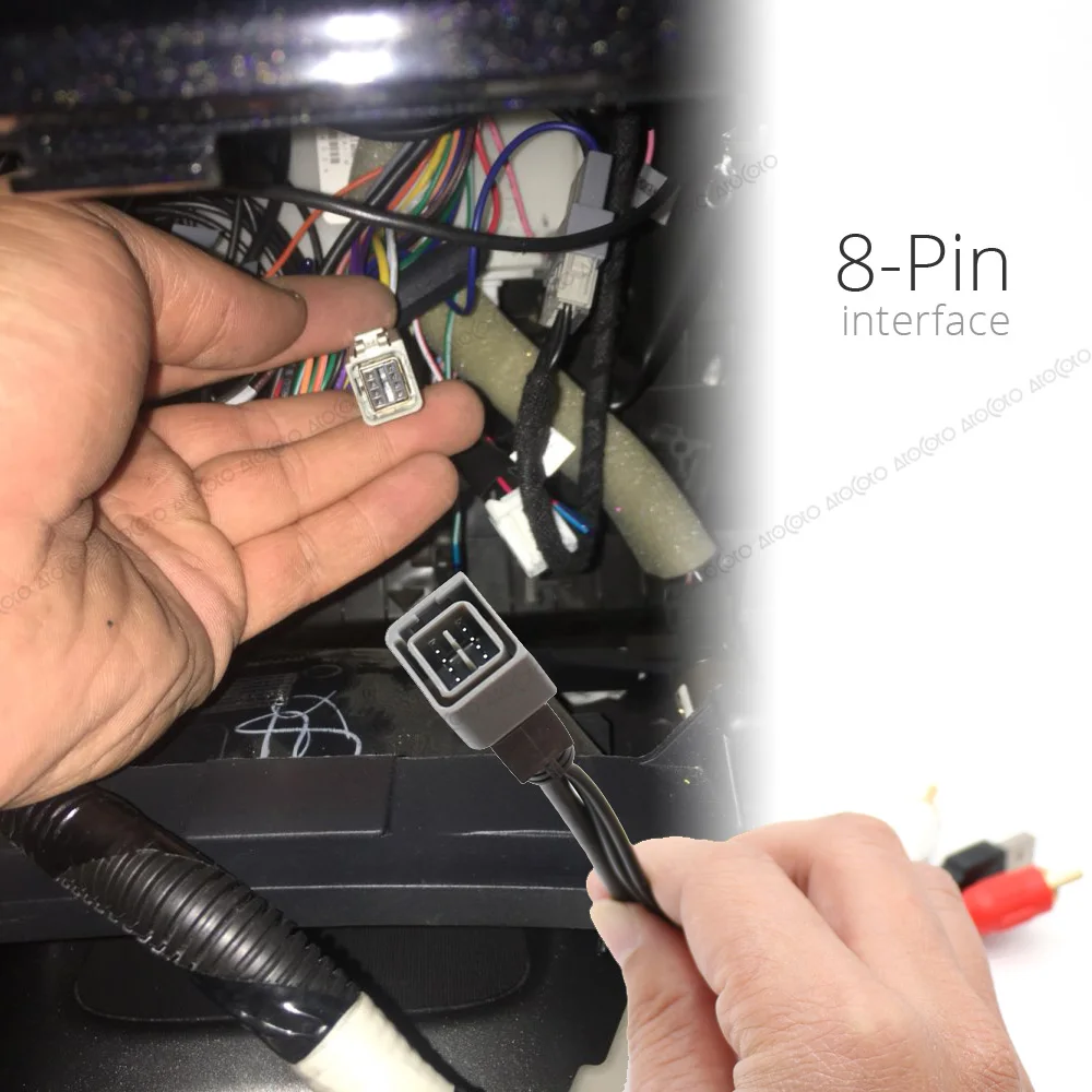 AtoCoto USB-NI1 OEM радио 8 Pin Интерфейс USB порт вход удерживающий кабель для Nissan Авто аудио замена