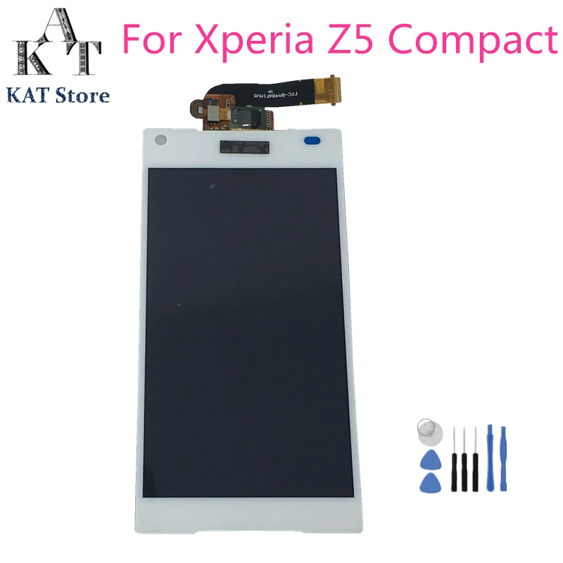 Сменный ЖК-экран для Sony Xperia Z5 Compact Mini E5803 E5823 100% протестированный ЖК-дисплей