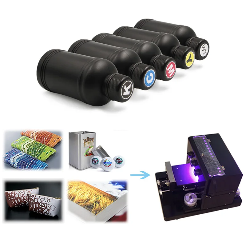6 видов цветов 1000 мл мягкие/Жесткие светодиодные УФ чернила для Roland Mimaki Mutoh Epson DX3 DX4