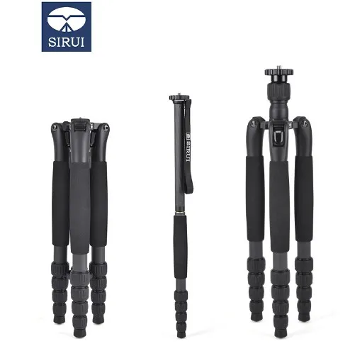 SIRUI T1205SK Reflex Carbon Fiber штатив монопод стенд SLR Камера Портативный Треугольный Кронштейн для путешествий