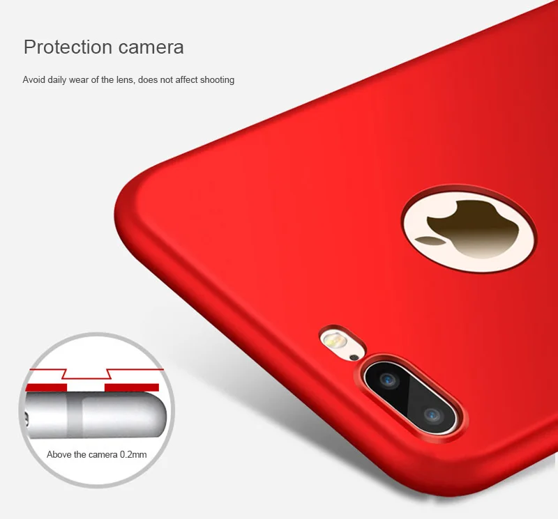 Роскошный тонкий жесткий чехол из поликарбоната для iPhone 6 s S 7 7S 8 Plus X 10 XR XS Max 5 5S 5SE