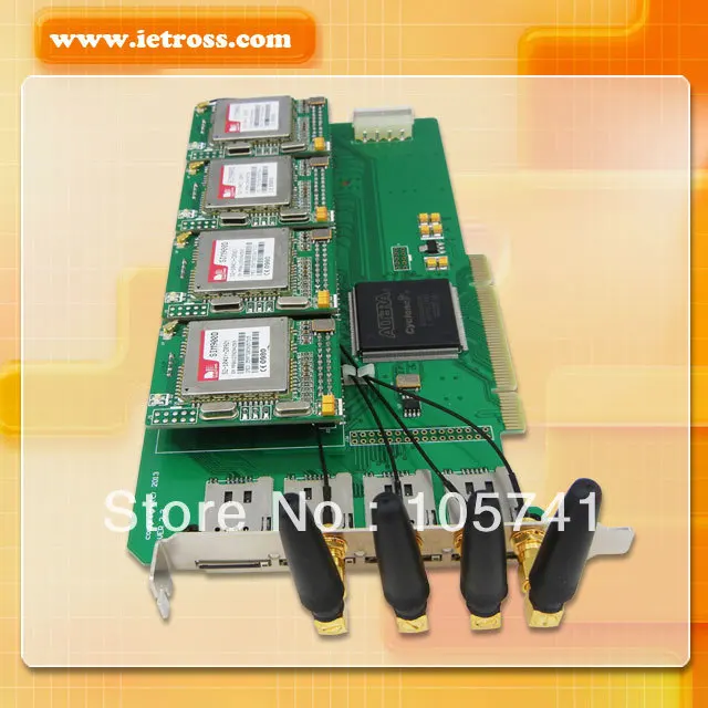 GSM400G VoIP PBX Card TDM400P with GSM modules PCI card|pbx sale|card combocard cutter |