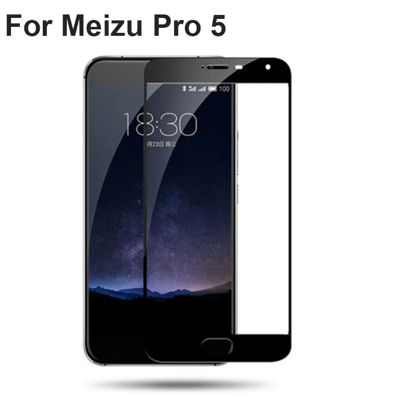 Фото Полностью покрывающее закаленное Стекло для MeizuPro5 Pro 5 Экран Защитная