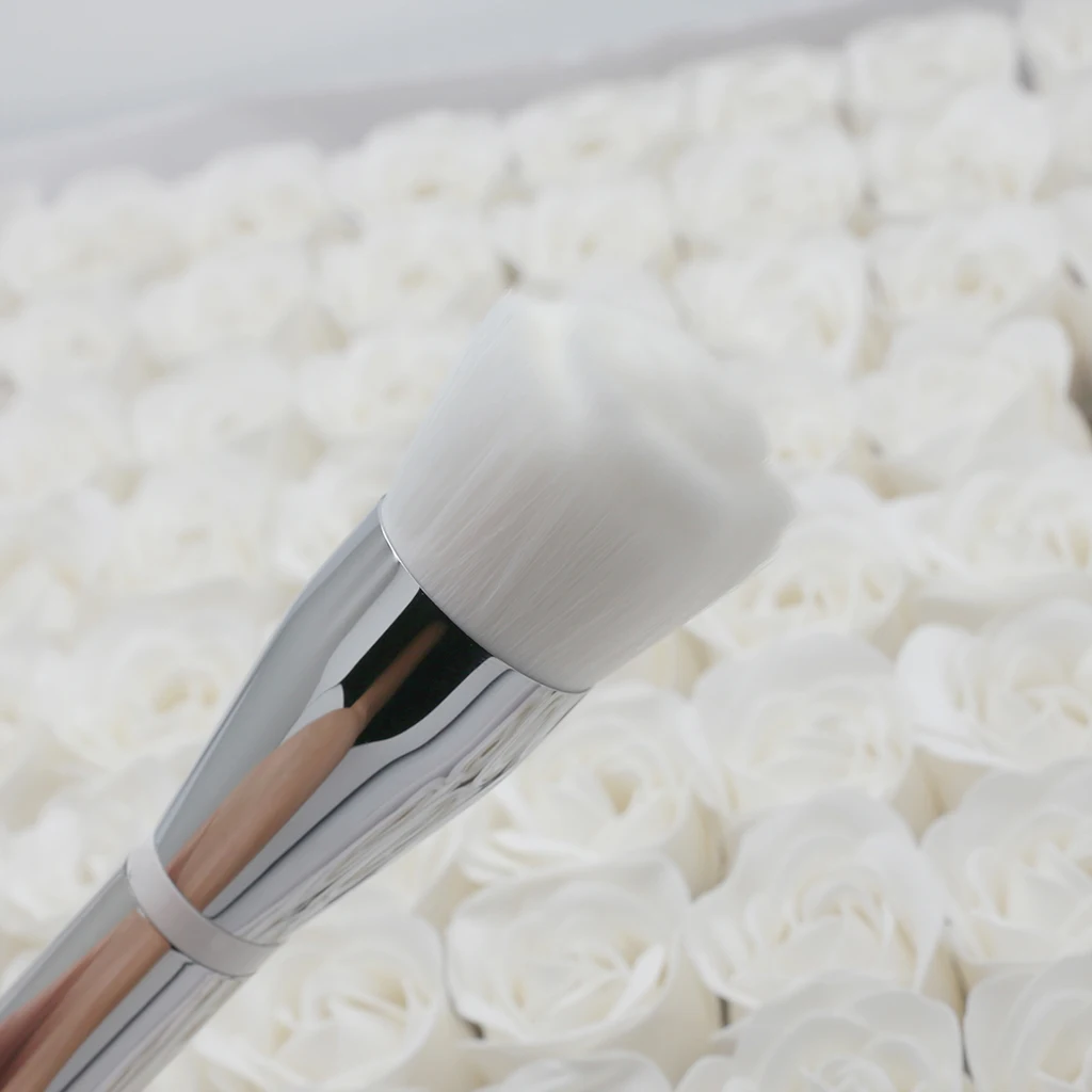 Это кисти для макияжа Skincare проникнуты щетка для волос полный охват Фонд кисть#703 Skincare жидкая пудра крем основы