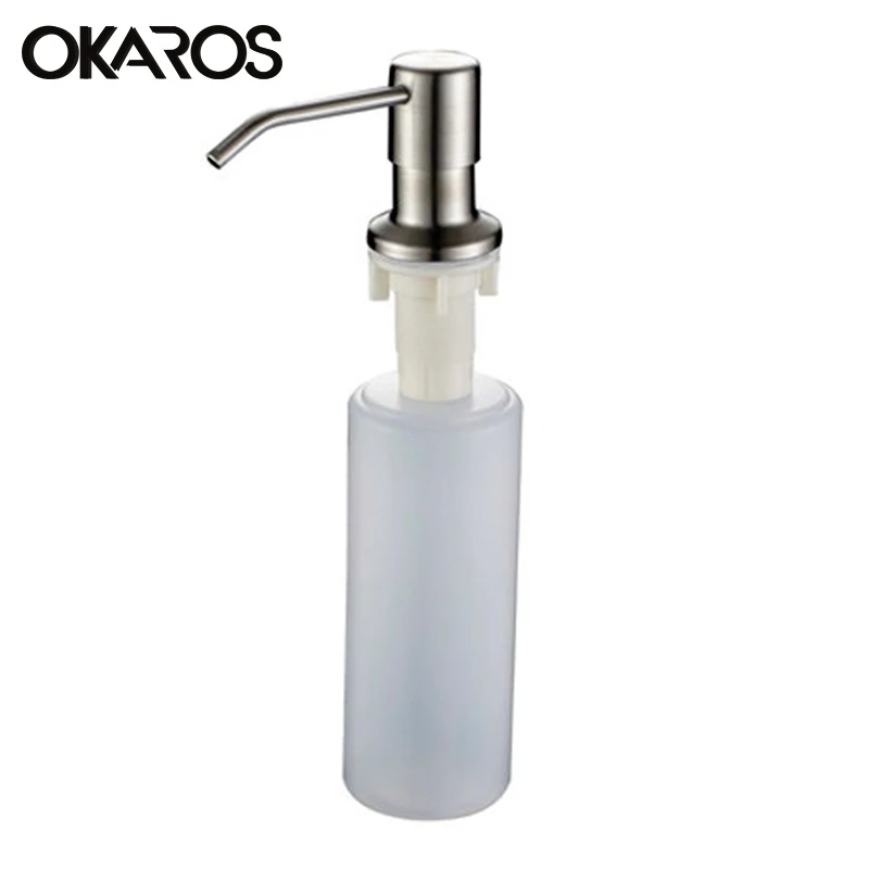 OKAROS кухонные диспенсеры для жидкого мыла пластиковая бутылка из нержавеющей