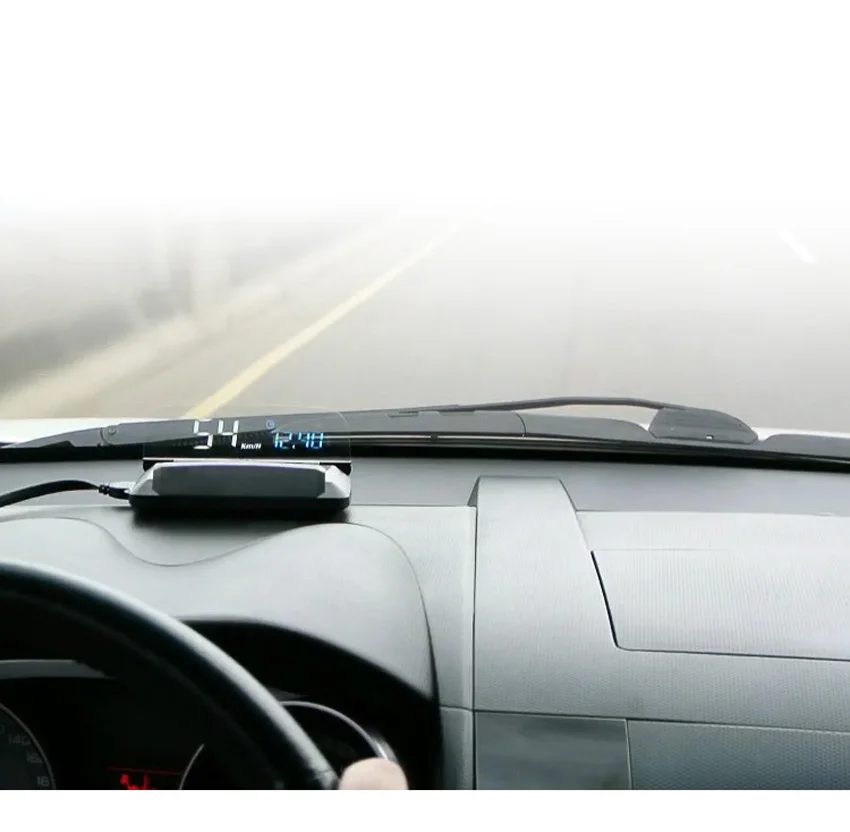 EANOP зеркало HUD Автомобиль Head up Display OBD2 GPS hud автомобильный скоростной проектор