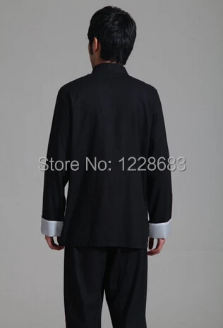 Women men's Chinese Traditional Cotton Tai Chi Clothes Male Tang Uniformes De Artes Marciais Kung Fu Shaolin Linen Suit |