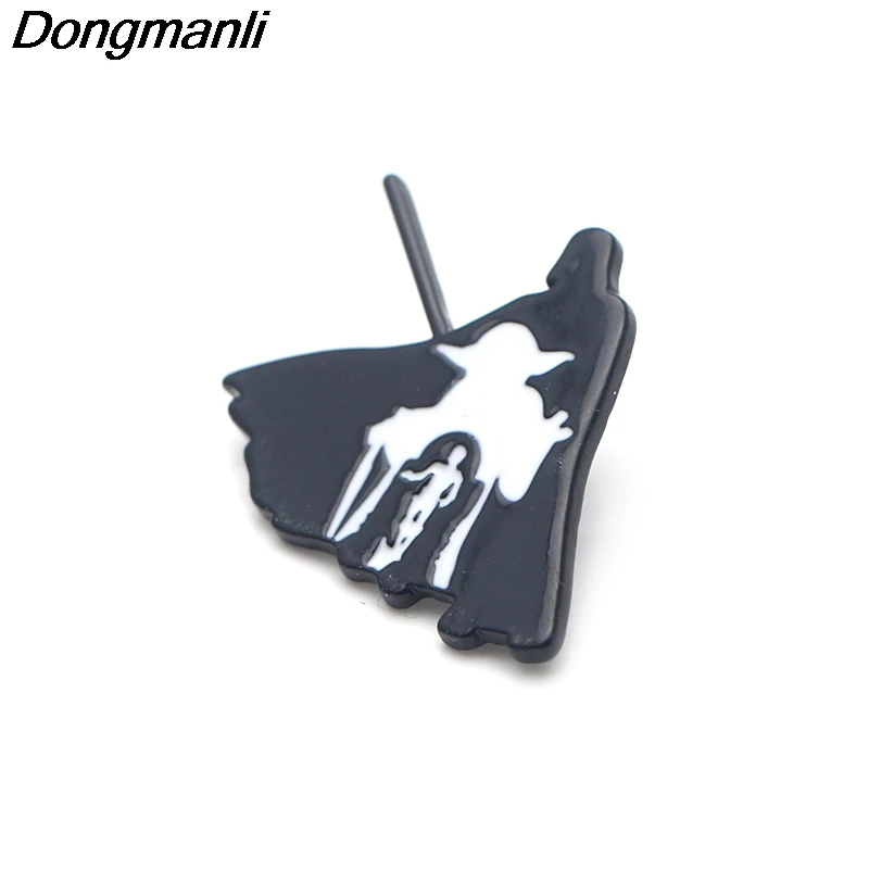 P3414 Dongmanli крутые металлические эмалированные булавки и броши для женщин мужчин