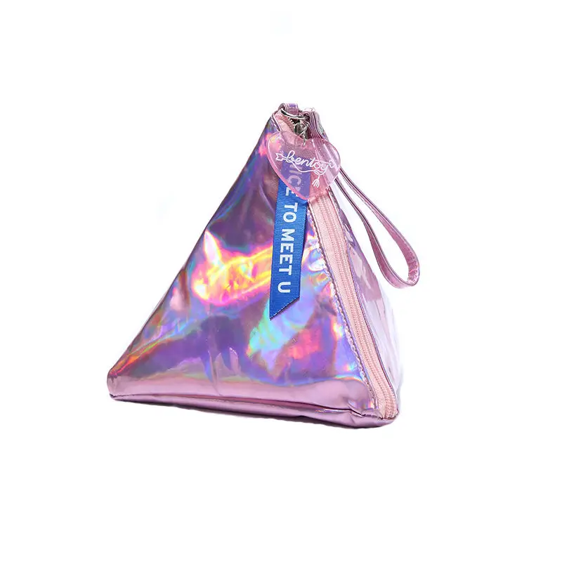 pink Laser Bentoy, женская кожаная сумка для телефона, клатчи на день, макияж, кошелек, органайзер, сумка, мультяшная, милая, для девочек, сумка, сумка для хранения - Цвет: pink