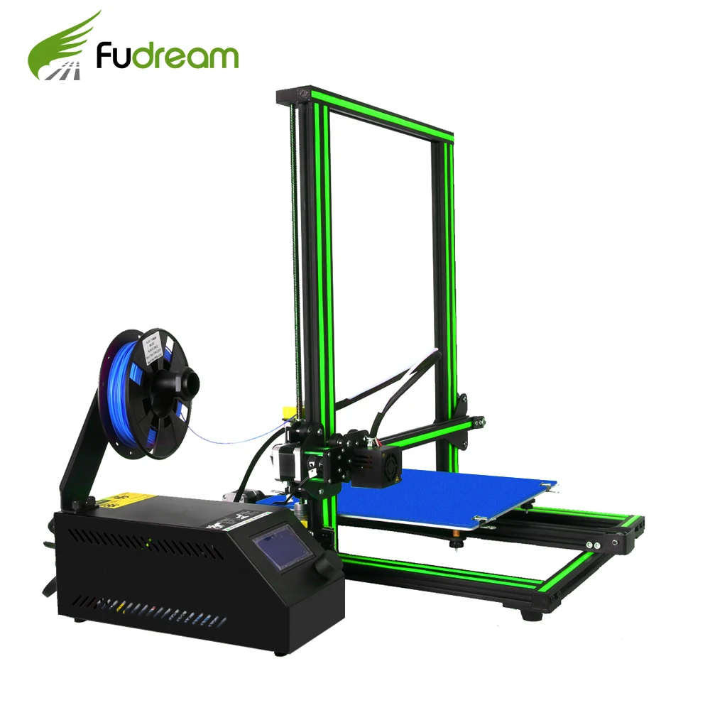 2018 Fudream 3D принтер обновление CR 10 большой размер печати 500*500*500 мм двойной стержень