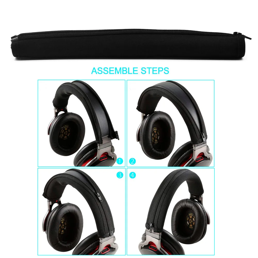 Замена оголовья крышка для sony MDR-1R наушники/оголовье протектор запасные части/легко DIY установка не требуется инструмент