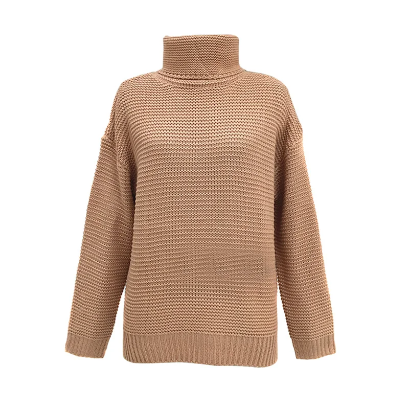 2018 New Women Winter Autumn Turtle Neck Baggy Sweater Knitted Oversized Jumper Tops BS88 | Женская одежда
