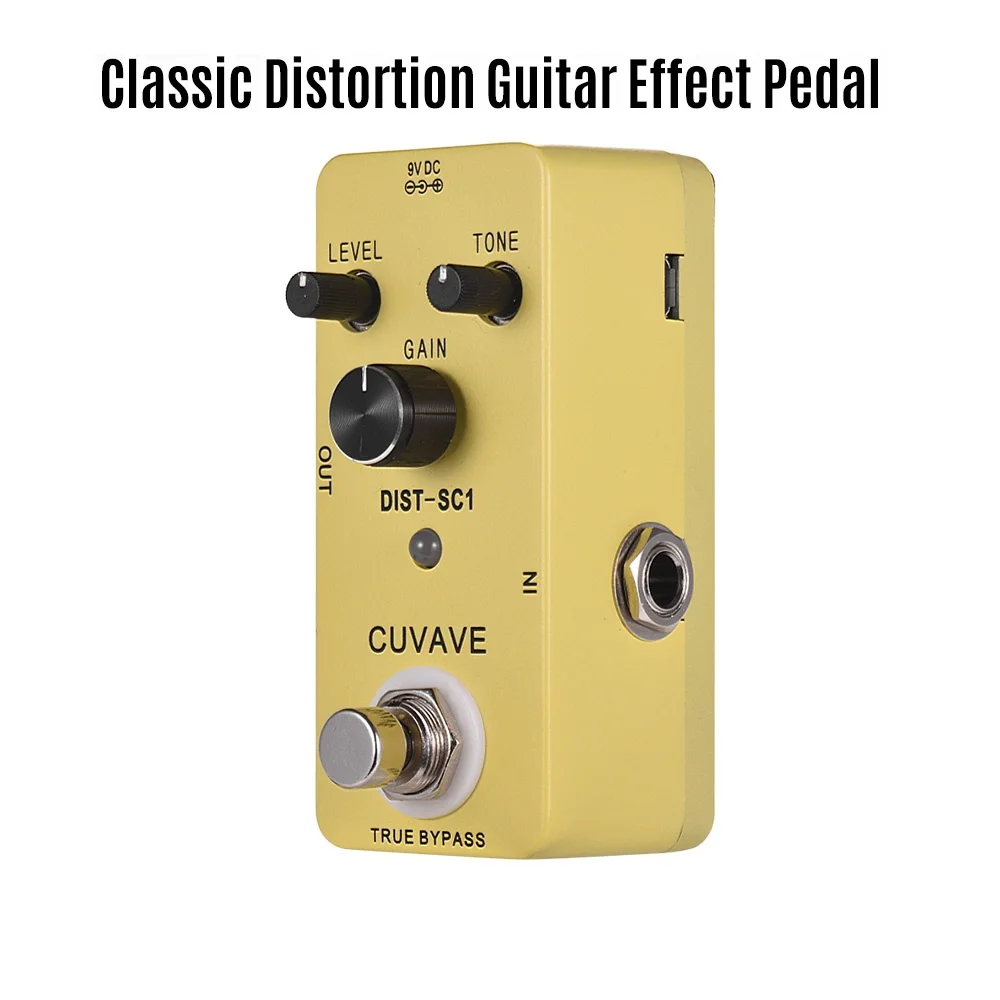Classic Distortion Новое поступление гитарный эффект педали 8 видов стилей гитарная педаль петли/искажения/задержки эффектов истинный обход полный металлический корпус - Цвет: Classic Distortion
