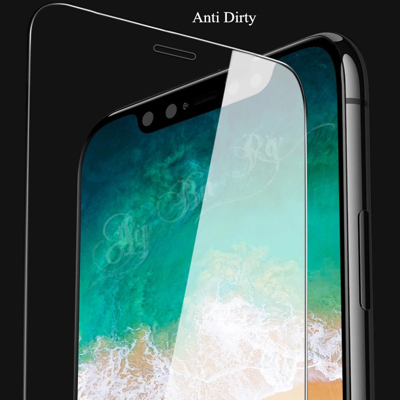 2 шт ультратонкий гибкий экран протектор для iphone 8 7 Plus 6 6S X Xr Xs 11 Pro Max 0,2 мм 9H высокочувствительная пленка из закаленного стекла