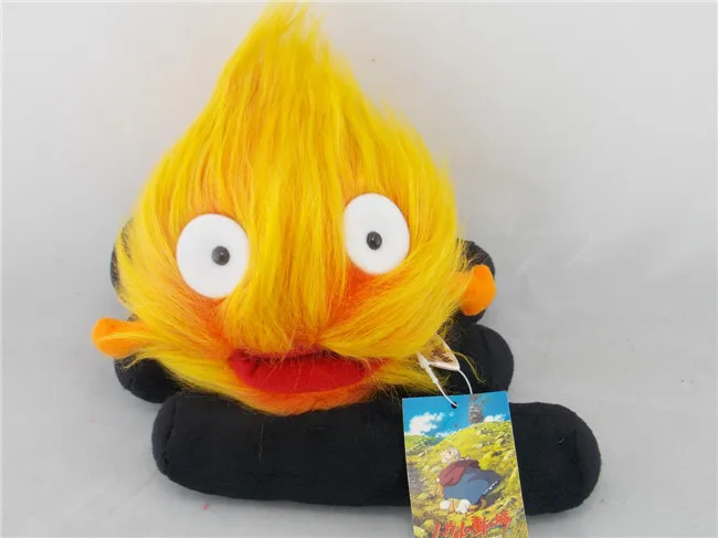 Коллекционная Ghibli Howl's Moving Castle Calcifer Fire мягкая плюшевая игрушка 7&quot | Игрушки и