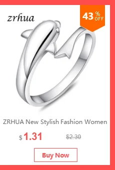 ZRHUA, новинка, хит, Винтажные Ювелирные изделия, 925 пробы, серебро, австрийский кристалл, звезда, сердце, кольца на палец, для женщин, девушек, персонализированные, вечерние, подарки