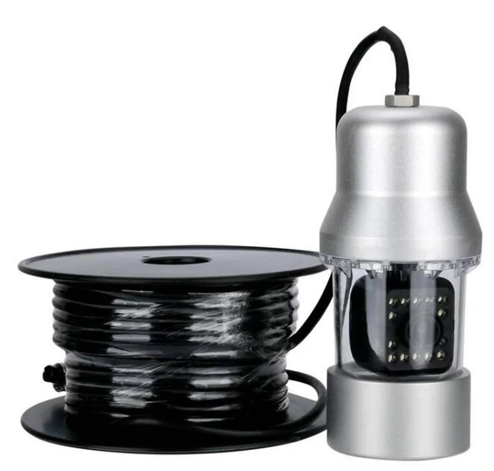 Дешево 7-дюймовая камера для подводной рыбалки с поворотом на 360 градусов 1000TVL, портативный эндоскоп AV Handhled