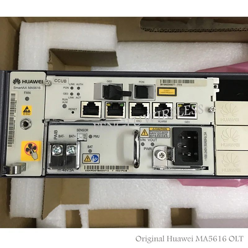 Оригинальный цифровой доступ к линии подписчика мультиплексор IP DSLAM 128P SmartAx MA5616