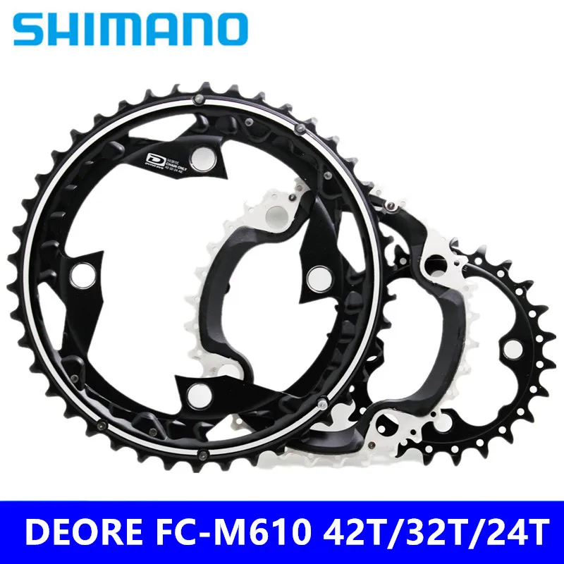 Новая Оригинальная зубная пластина сменная SHIMANO DEORE FC M610 Звездочка для горного