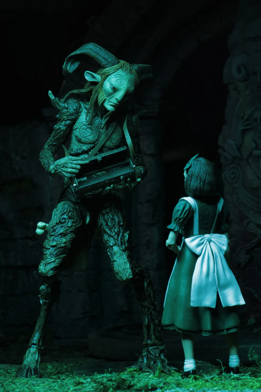 Фильм NECA сковородки лабиринт El Laberinto del Fauno Faun ПВХ Фигурки Коллекционная модель игрушки