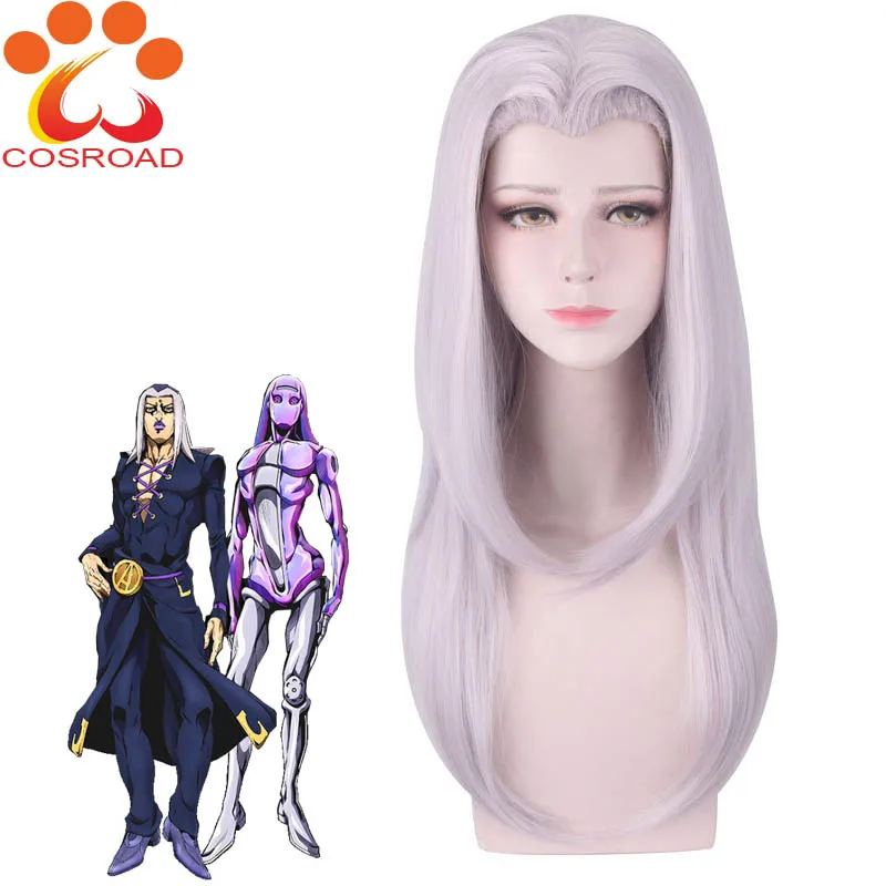 Cosroad аниме JoJo невероятное приключение Косплей Leone Abbacchio парики Золотой ветер