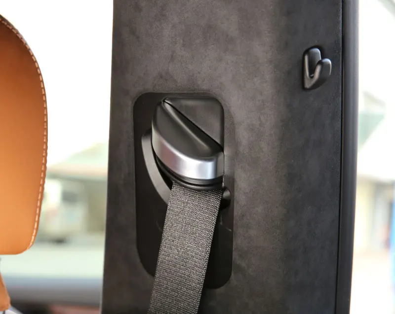 Матовая хромированная накладка на ремень безопасности из АБС-пластика для Maserati