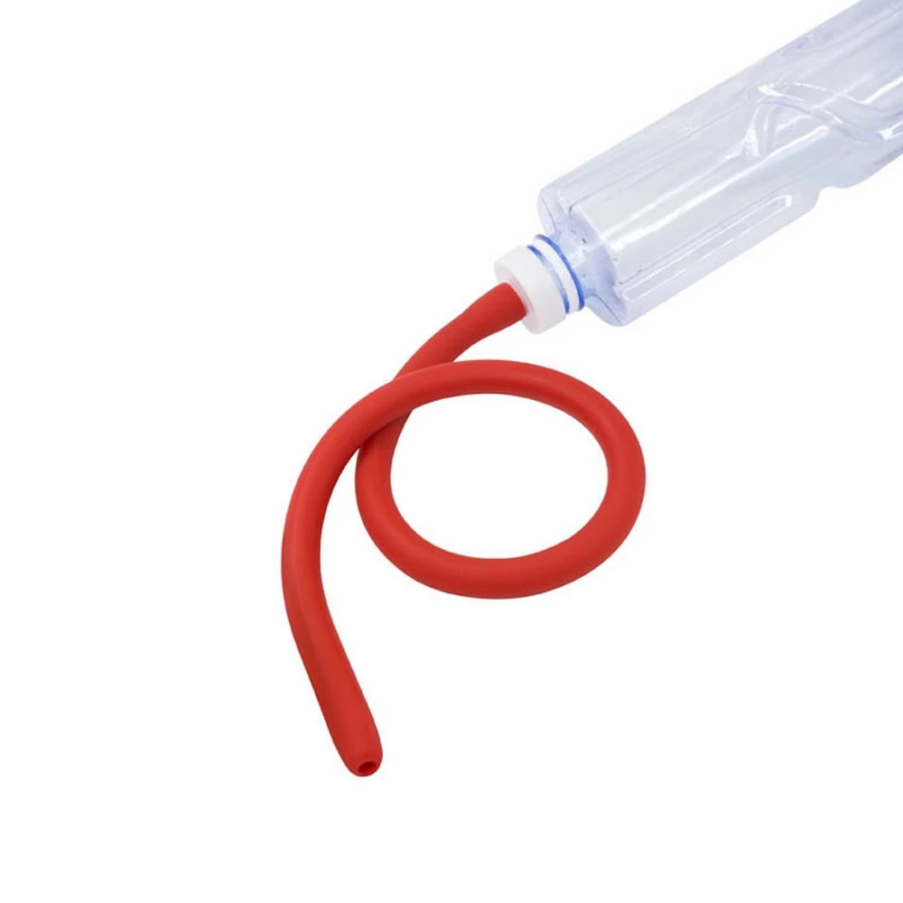 Силиконовый уретральный катетер клизма Анальная очистка трубка насадка