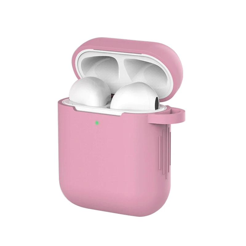 Thin plate Чехол для наушников Mr для Apple AirPods 2, силиконовый чехол, беспроводные Bluetooth наушники Air Pods, защитный чехол для AirPod Silm, чехол - Цвет: Thin plate