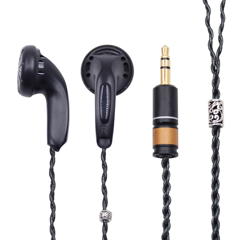 Hot NiceHCK K's Earphone 500 ohm Balanced High Impedance In Ear Earbud Flat Head Plug Earplugs Kill Monk | Электроника