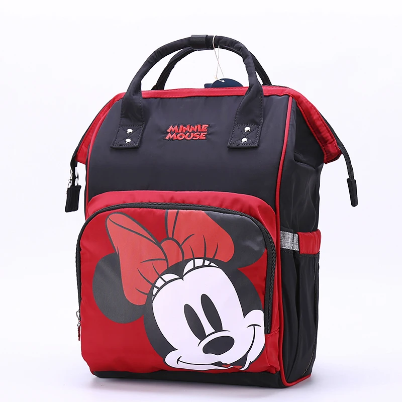 Сумка для подгузников disney, сумки для подгузников, USB нагреватель, рюкзак для беременных женщин, мам, детская коляска, подвесная сумка для влажных и сухих подгузников, разделительная сумка
