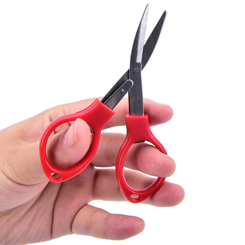 1 шт. складные ножницы из нержавеющей стали|stainless steel folding scissors|folding scissorsscissors fishing |