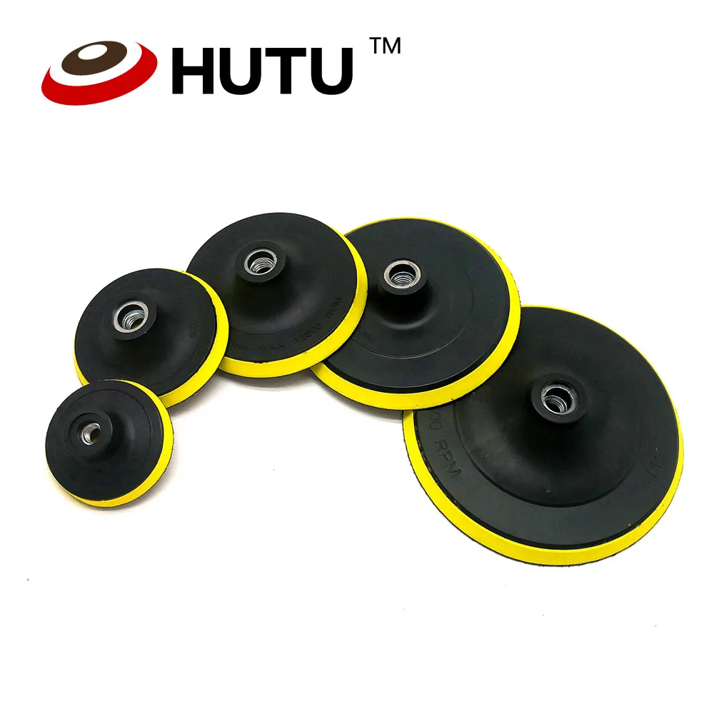 3"/4"/5"/6"/7" Backing Plate Polishing Buffing Buffer Backer Pad Hook&Loop Car Backer Plate