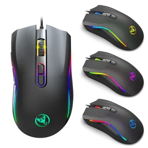 Игровая мышь Hongsund с RGB-подсветкой, 7200DPI, 6 dpi