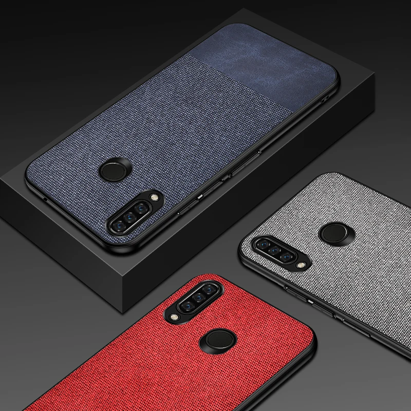 Для OPPO Realme 3 Pro Чехол ткань полная защита Жесткий ПК задняя крышка для чехол