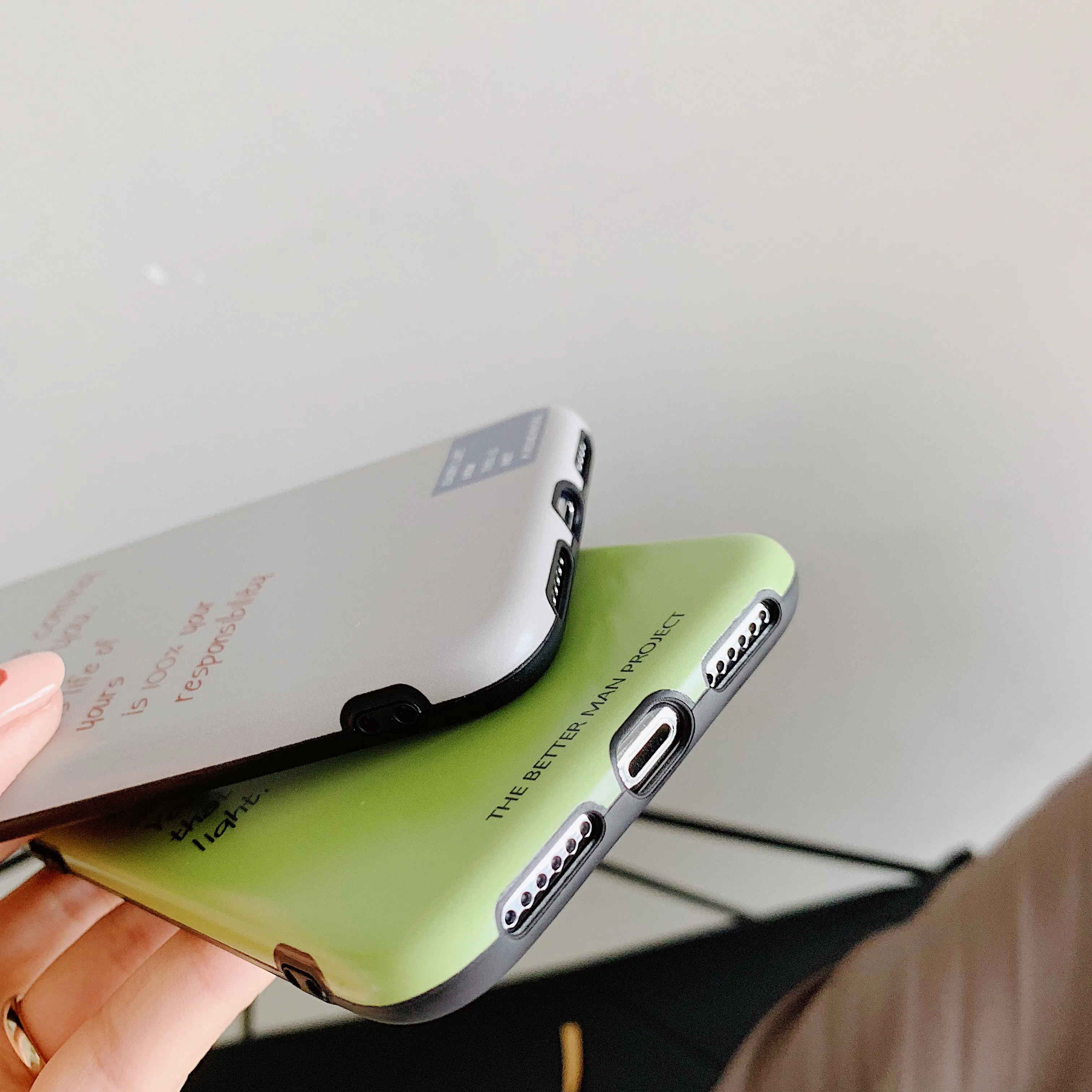 PEIPENG Simple Letter Silicone Phone Case Fundas For iphone 6 6S 7 8 Plus X XR XS MAX Slim Couple Cases Frosted Soft Coque Cover | Мобильные