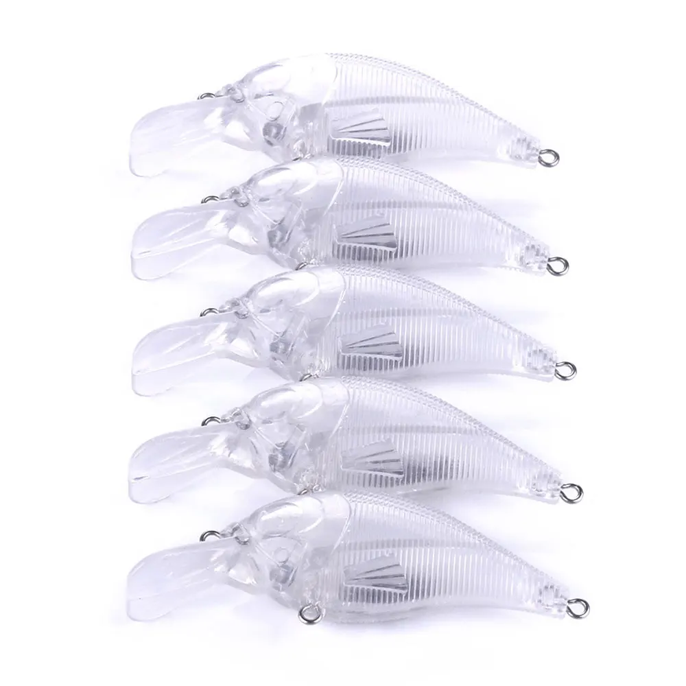 10pcs 7.5cm Hookless Transparent Finshing Lures Graffiti Spray Paint Bait Plastic Silicone Lead Soft Swimbait Wobblers | Спорт и