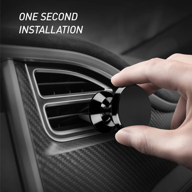 Магнитный автомобильный держатель для телефона Air Vent Автомобильный держатель для телефона 360 Вращающийся держатель универсальный для iPhone samsung магнитный держатель Автомобильный держатель Подставка