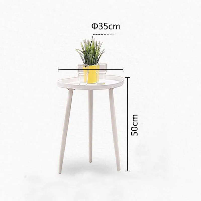 Nordic Round Small Coffee Table Office Display Creative Side Simple Modern Living Room Sofa Balcony |